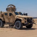 Security Forces airmen conduct routine patrol in the USCENTCOM