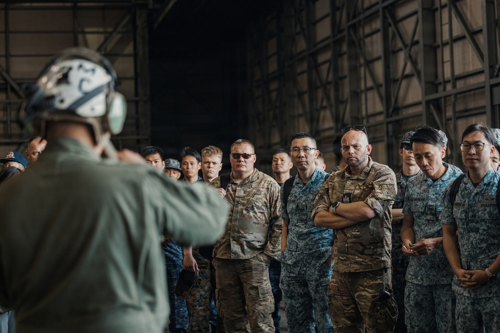 MCAS Iwakuni ARFF Multinational Crash Damaged or Disabled Aircraft Recovery training Day 1