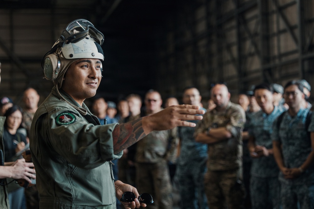 MCAS Iwakuni ARFF Multinational Crash Damaged or Disabled Aircraft Recovery training Day 1