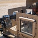 Security Forces airmen conduct routine patrol in the USCENTCOM