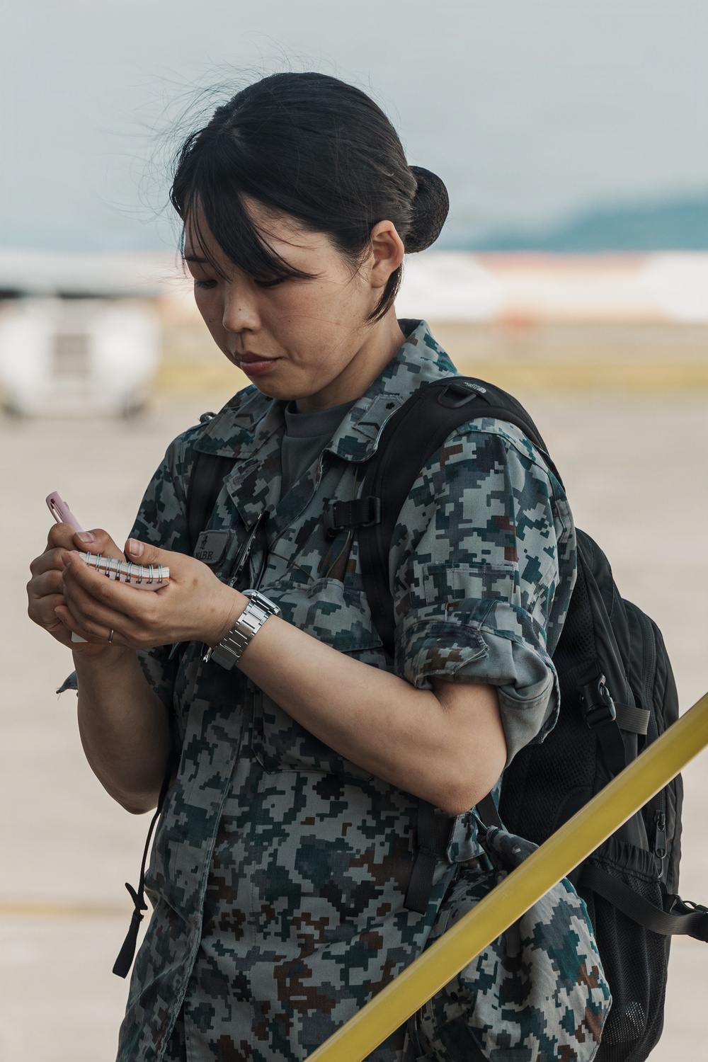 MCAS Iwakuni ARFF Multinational Crash Damaged or Disabled Aircraft Recovery training Day 1