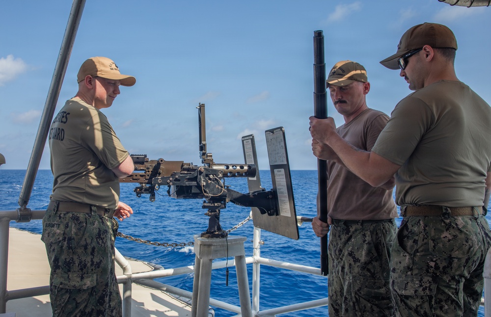 USCGC Emlen Tunnell Transits South China Sea
