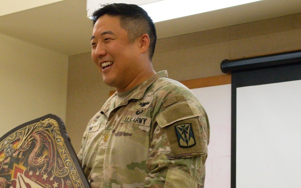 35th ADA Brigade Honors MAJ Oh in PCS Ceremony and Awards Ceremony