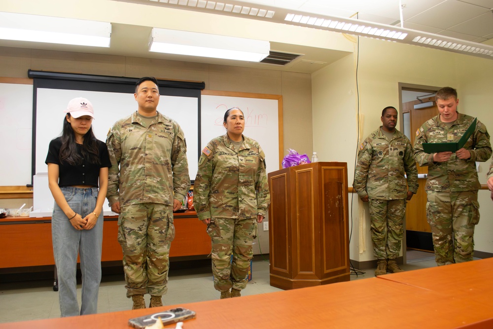 35th ADA Brigade Honors MAJ Oh in PCS Ceremony and Awards Ceremony