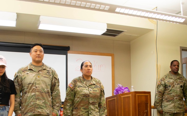35th ADA Brigade Honors MAJ Oh in PCS Ceremony and Awards Ceremony
