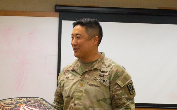 35th ADA Brigade Honors MAJ Oh in PCS Ceremony and Awards Ceremony