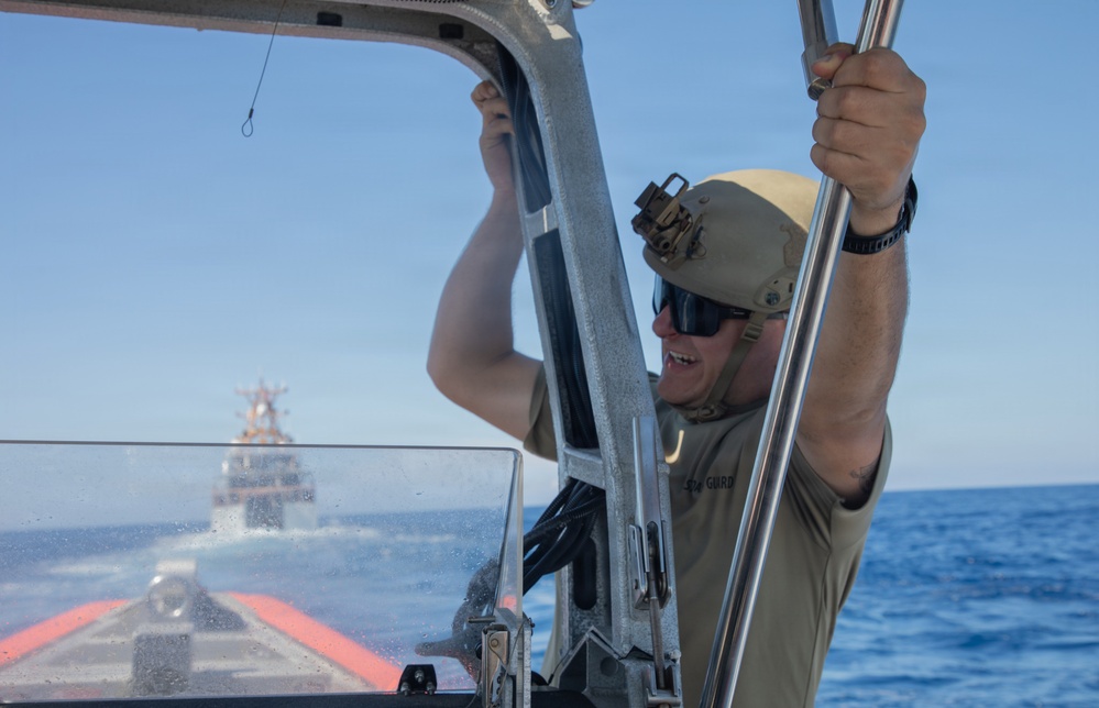 USCGC Emlen Tunnell Transits South China Sea