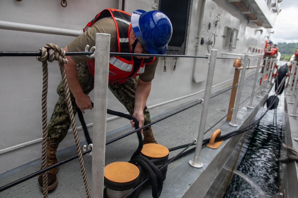 USCGC Emlen Tunnell Transits South China Sea