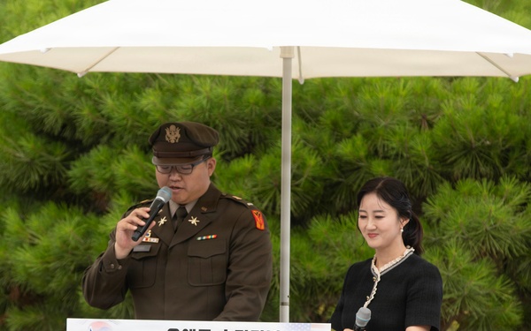 35th ADA Brigade Commemorates Task Force Smith at Osan Jukmiryeong Peace Park