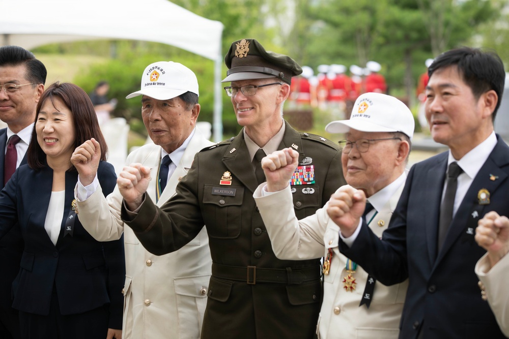 35th ADA Brigade Commemorates Task Force Smith at Osan Jukmiryeong Peace Park