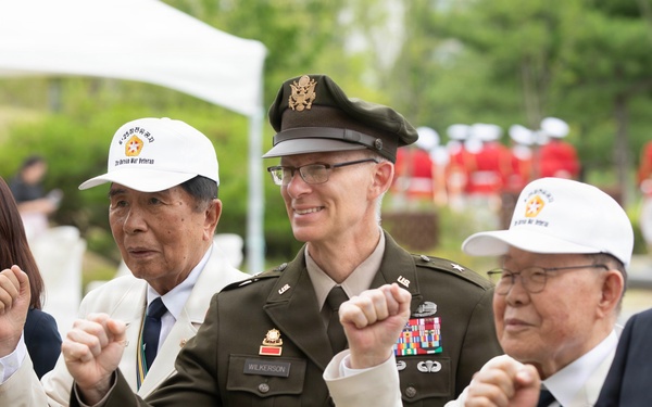 35th ADA Brigade Commemorates Task Force Smith at Osan Jukmiryeong Peace Park