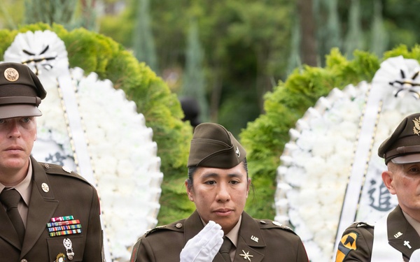 35th ADA Brigade Commemorates Task Force Smith at Osan Jukmiryeong Peace Park