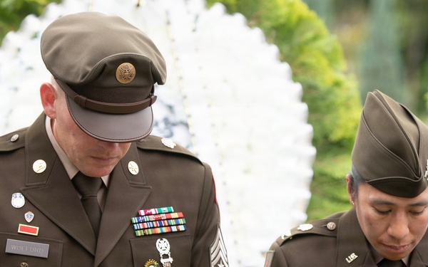 35th ADA Brigade Commemorates Task Force Smith at Osan Jukmiryeong Peace Park