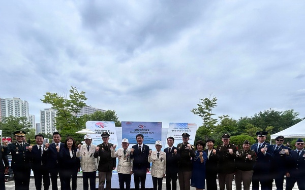 35th ADA Brigade Commemorates Task Force Smith at Osan Jukmiryeong Peace Park