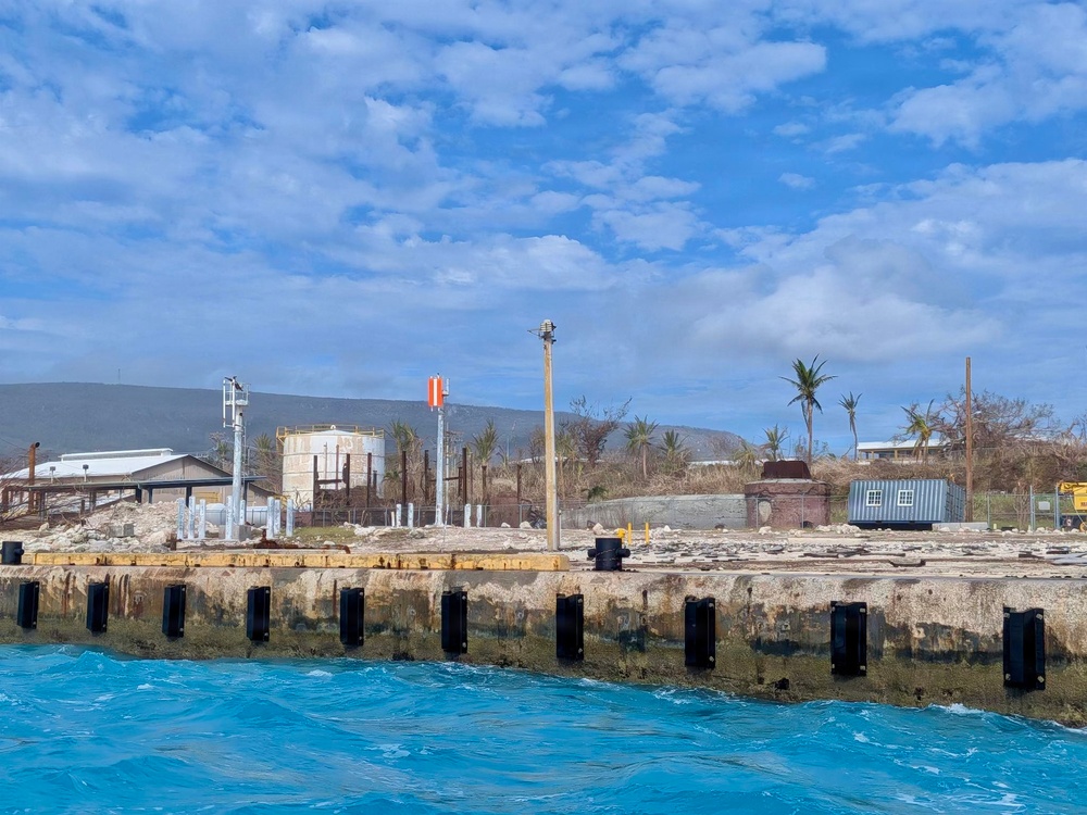 USCGC Myrtle Hazard conducts assessments in Rota for port recovery from Super Typhoon Bavi