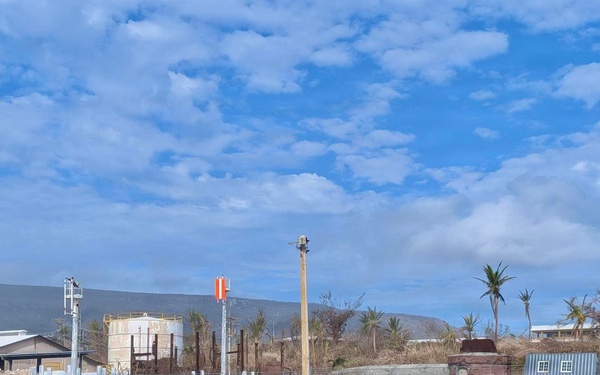 USCGC Myrtle Hazard conducts assessments in Rota for port recovery from Super Typhoon Bavi