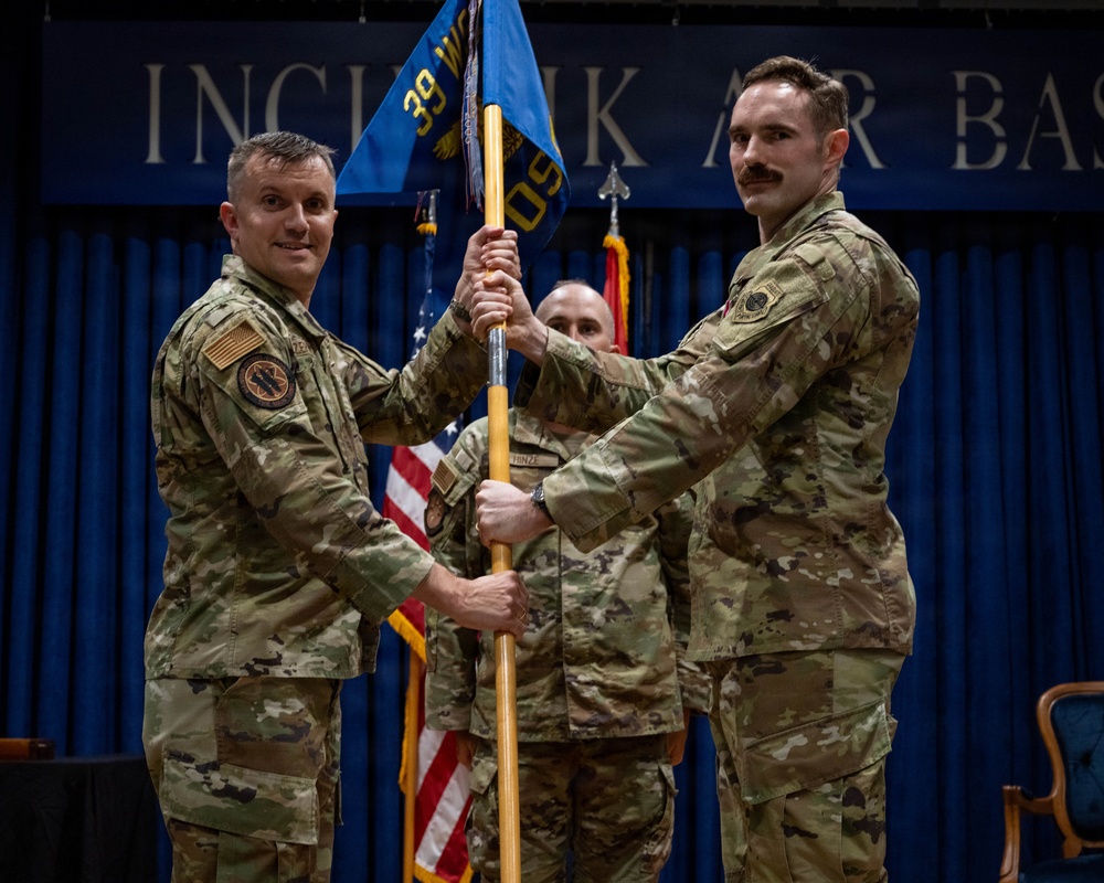 39th OSS Welcomes Lt. Col Adams to the Titan Team