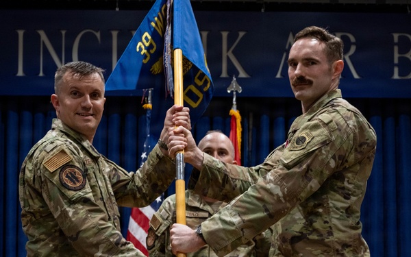 39th OSS Welcomes Lt. Col Adams to the Titan Team