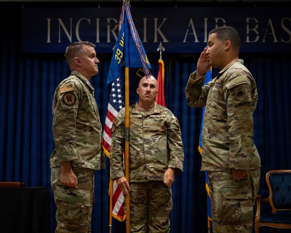 39th OSS Welcomes Lt. Col Adams to the Titan Team