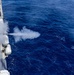 USS Mustin conducts a “killer tomato” inflatable surface target live-fire exercise