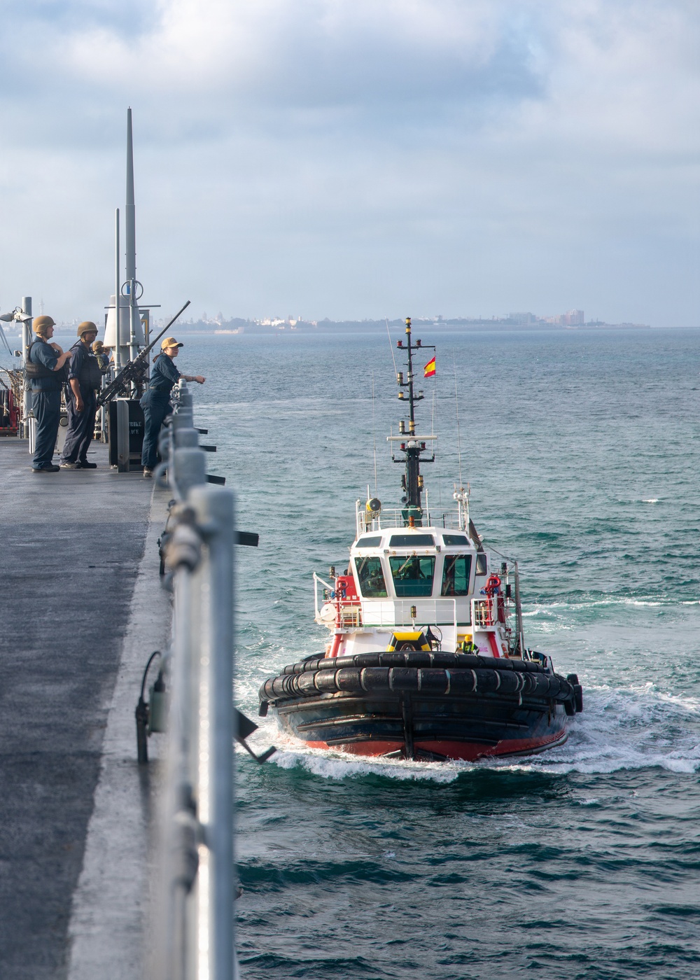 USS Mount Whitney Arrives in Rota, Spain