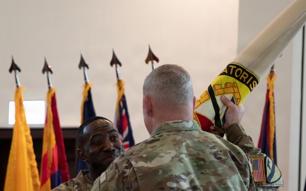 405th Army Field Support Brigade Change of Command Ceremony