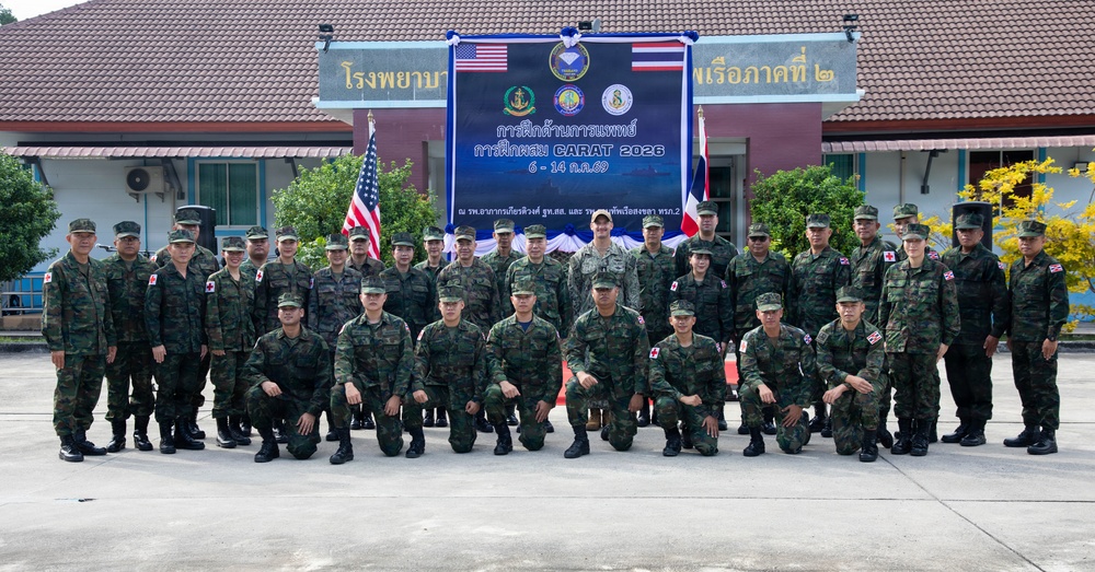 U.S., Royal Thai Navy Conduct Medical Subject Matter Expert Exchange at CARAT Thailand