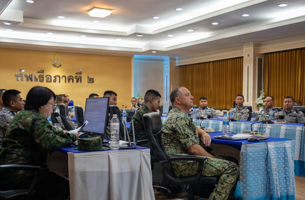 U.S., Royal Thai Navy Conduct Legal Subject Matter Expert Exchange at CARAT Thailand