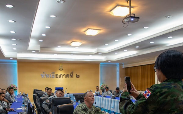 U.S., Royal Thai Navy Conduct Legal Subject Matter Expert Exchange at CARAT Thailand