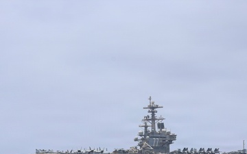 USS George H.W. Bush Operates in the Arabian Sea