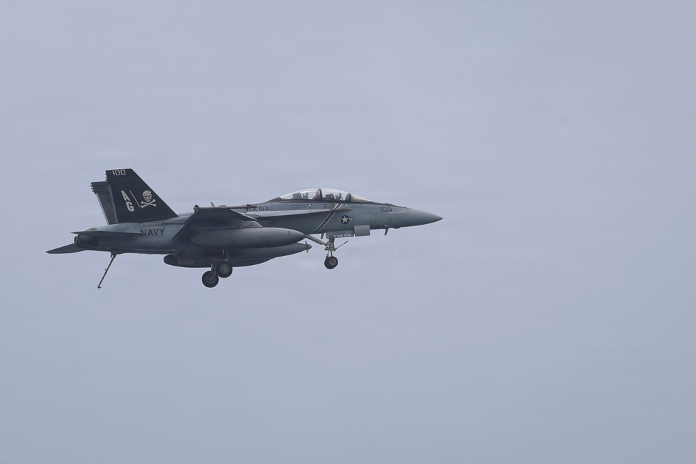 USS George H.W. Bush Operates in the Arabian Sea