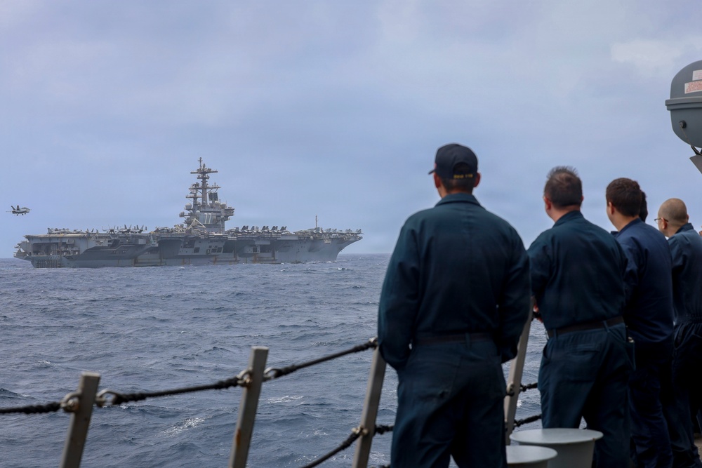 USS George H.W. Bush Operates in the Arabian Sea