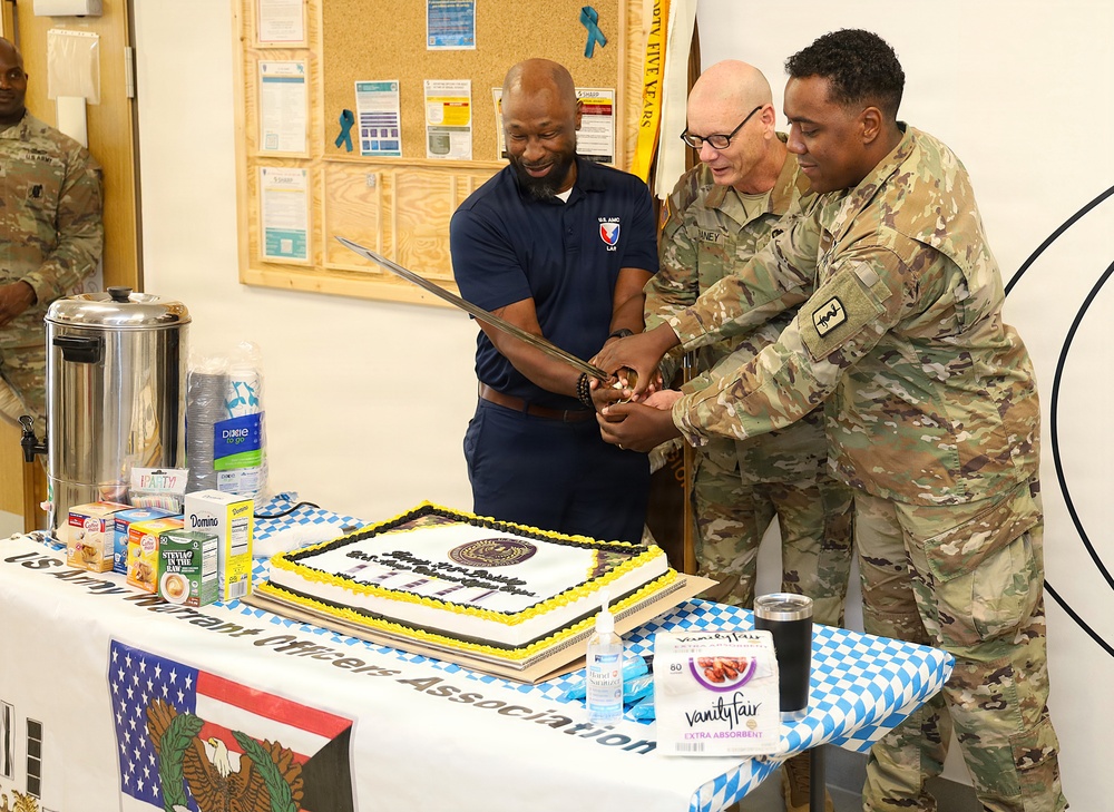 68th TMC Celebrates Warrant Officer Cohort 108th Birthday