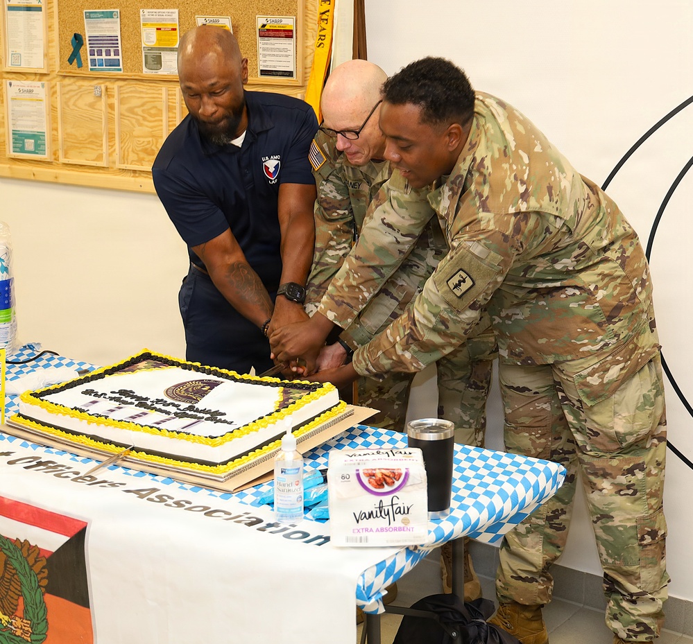 68th TMC Celebrates Warrant Officer Cohort 108th Birthday