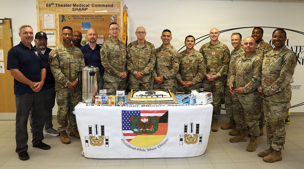 68th TMC Celebrates Warrant Officer Cohort 108th Birthday