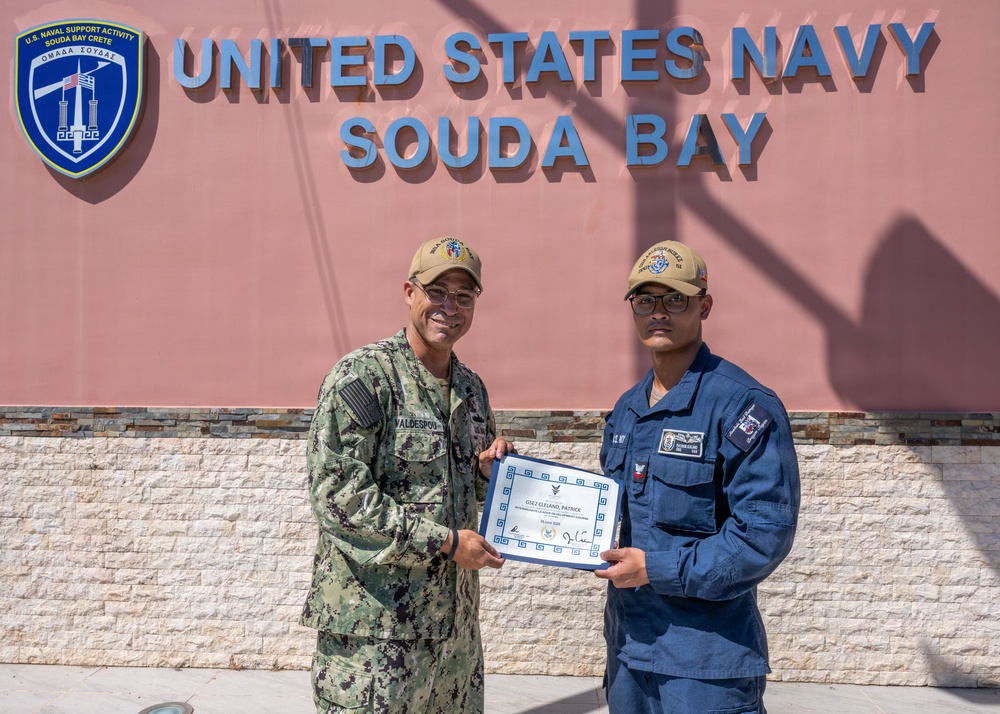 NSA Souda Bay Intermediate Leader Development Course Graduation