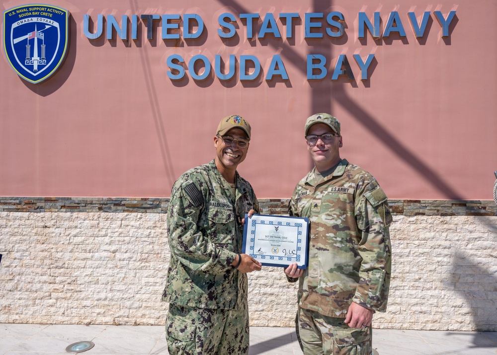 NSA Souda Bay Intermediate Leader Development Course Graduation