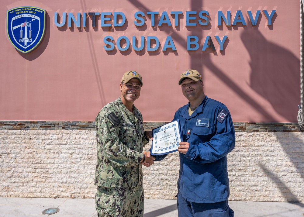 NSA Souda Bay Intermediate Leader Development Course Graduation