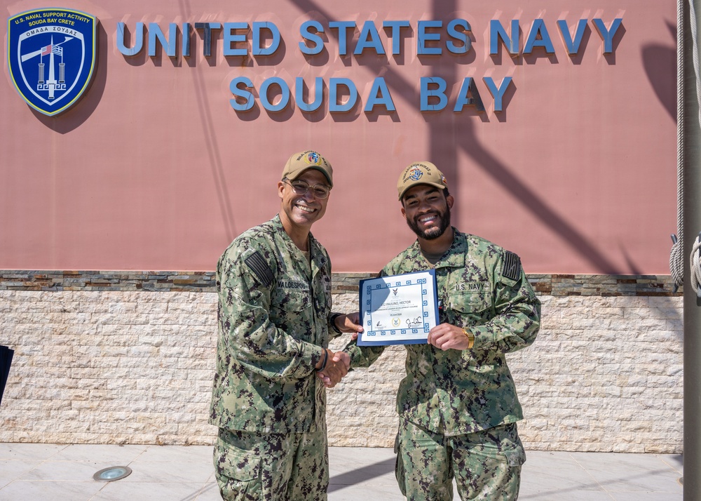 NSA Souda Bay Intermediate Leader Development Course Graduation