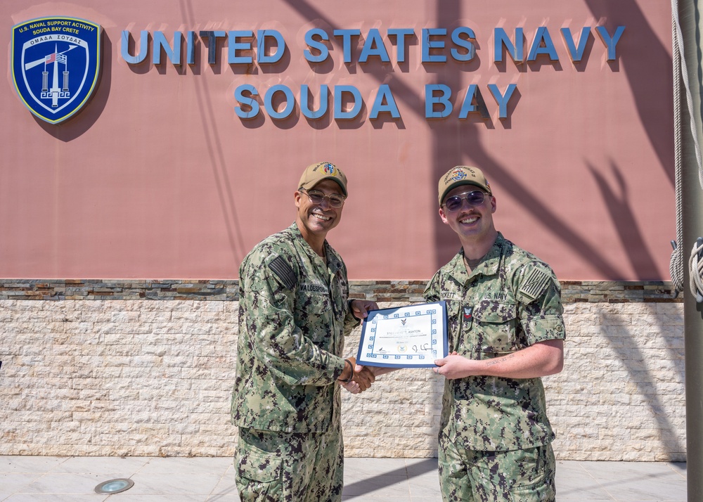 NSA Souda Bay Intermediate Leader Development Course Graduation