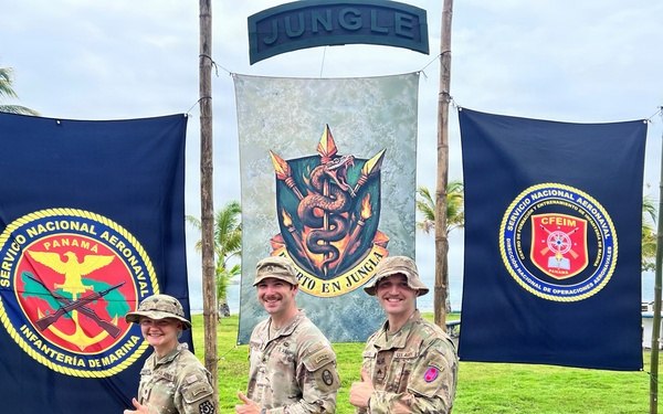 Jungle Operations Training Course Graduation