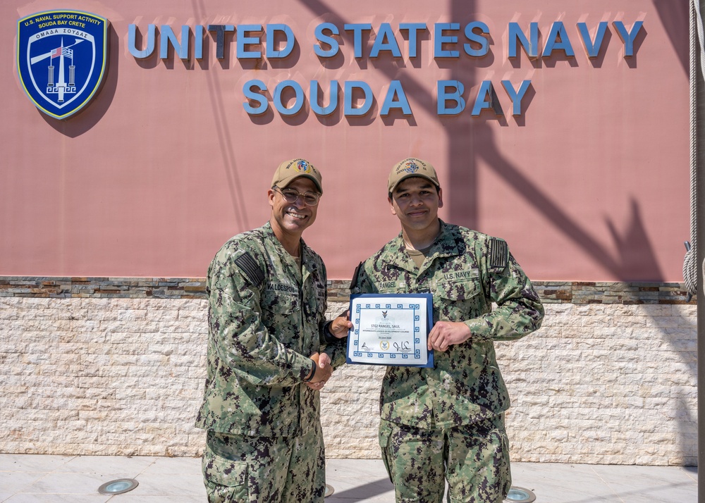 NSA Souda Bay Intermediate Leader Development Course Graduation