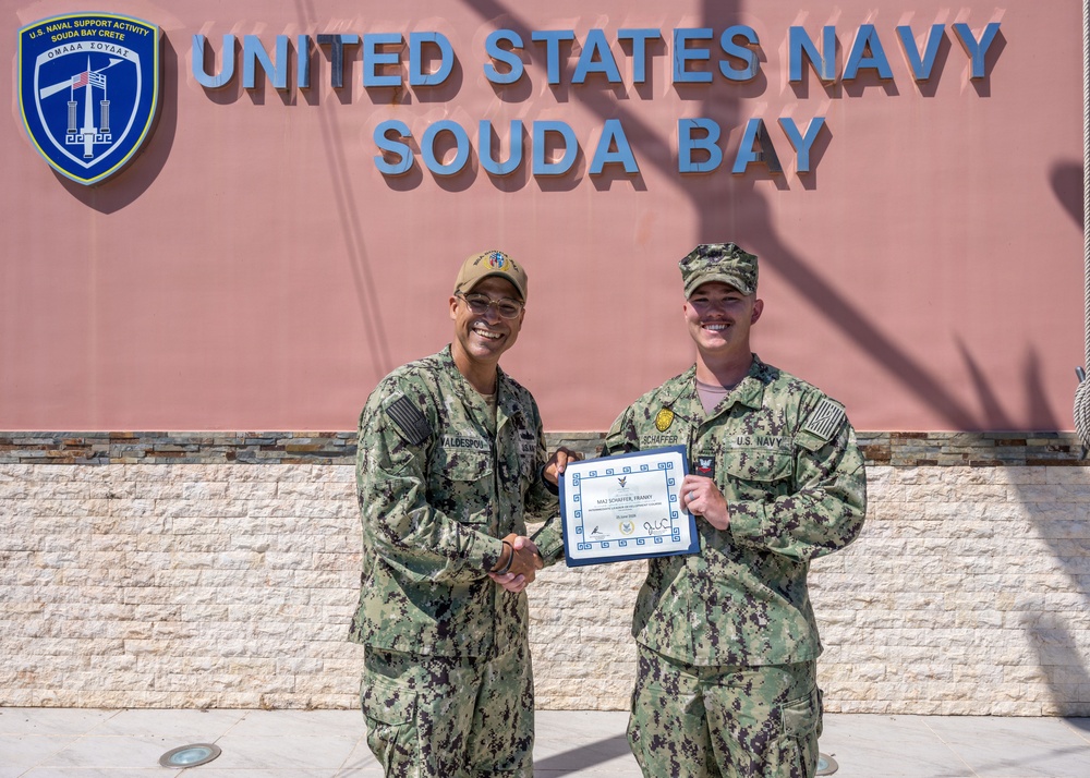 NSA Souda Bay Intermediate Leader Development Course Graduation