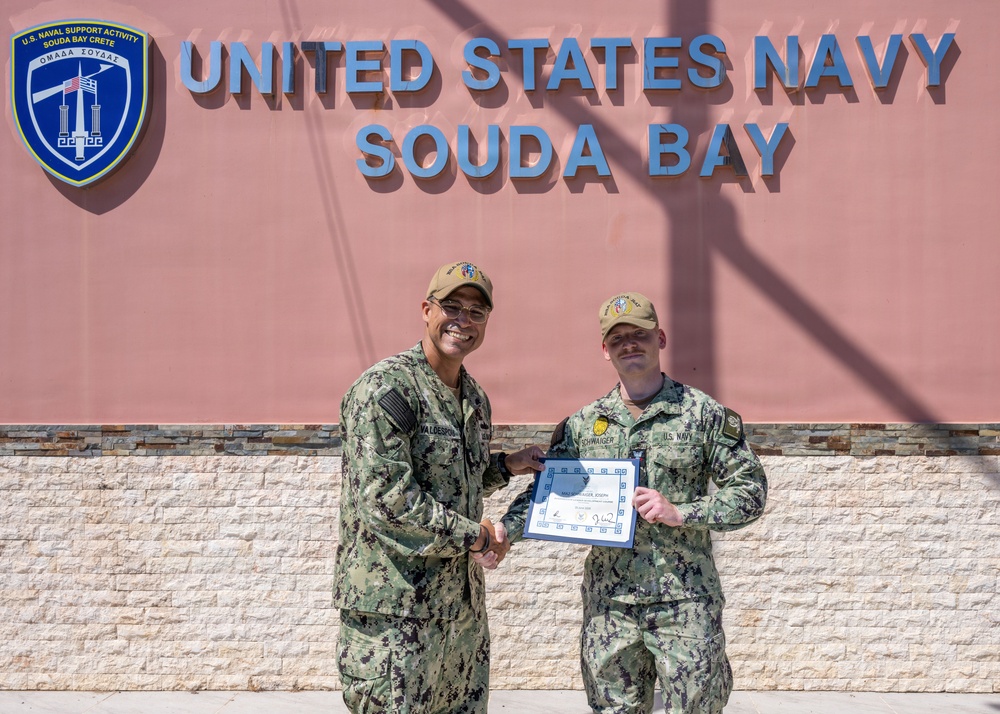 NSA Souda Bay Intermediate Leader Development Course Graduation