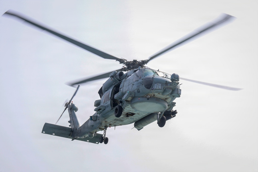 Delbert D. Black Conducts Flight Operations