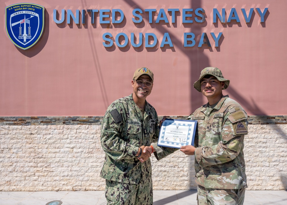 NSA Souda Bay Intermediate Leader Development Course Graduation
