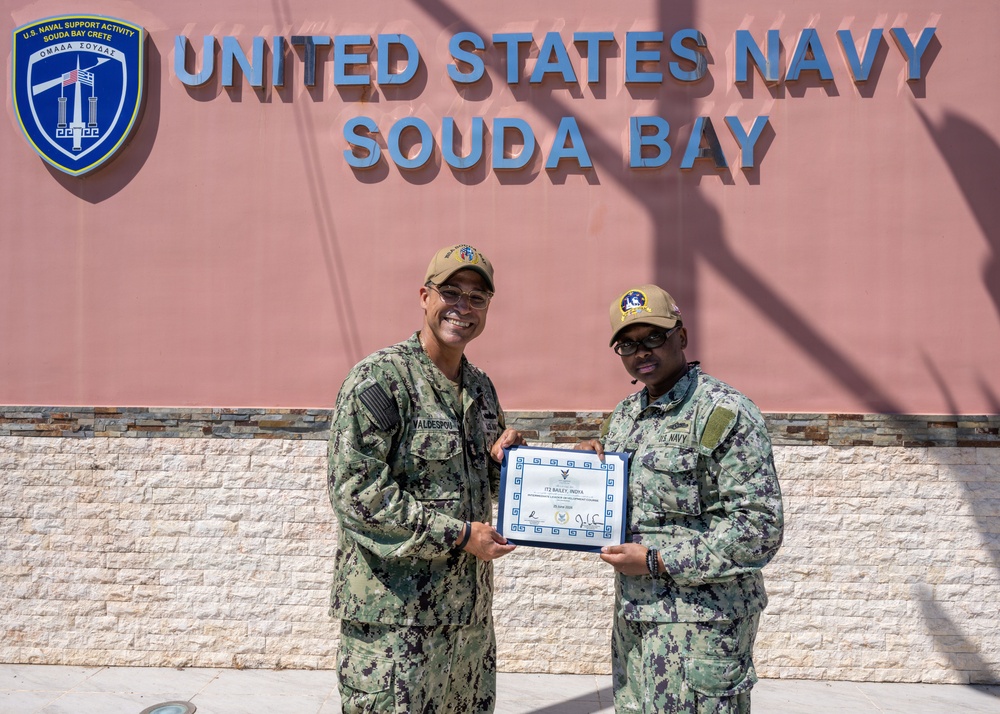 NSA Souda Bay Intermediate Leader Development Course Graduation