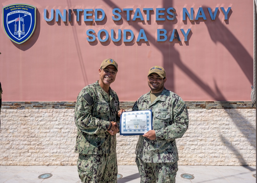 NSA Souda Bay Intermediate Leader Development Course Graduation