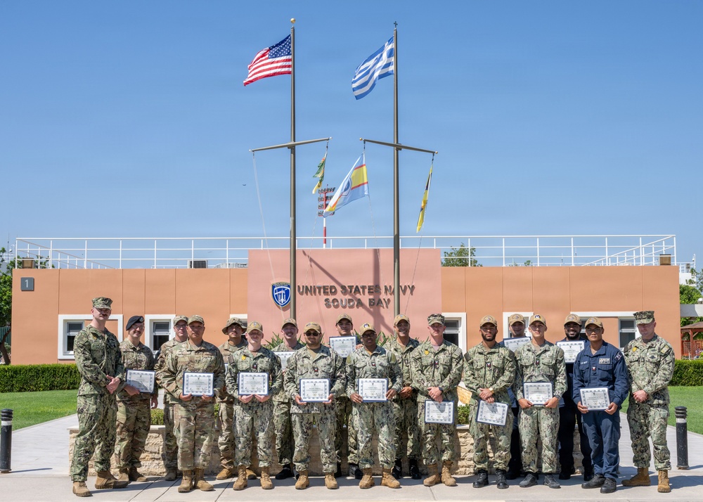NSA Souda Bay Intermediate Leader Development Course Graduation