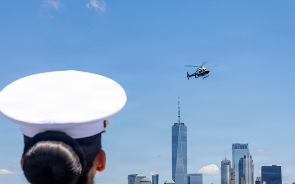 USS Arlington (LPD 24) Departs INR 250
